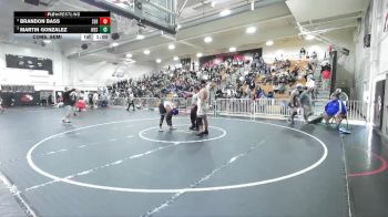 285 lbs Cons. Semi - Brandon Bass, Servite vs Martin Gonzalez, Western