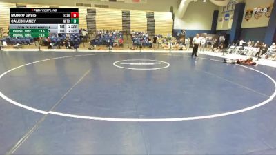 133 lbs 3rd Place Match - Caleb Haney, Noke Wrestling RTC vs Munro Davis, East Stroudsburg