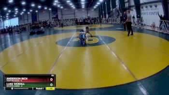 52 lbs Rd# 2 10:30am Friday - Anderson Rich, Team Michigan vs Luke Worall, Nauman Green