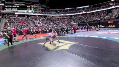 138-4A Semifinal - Malakii Martin, Roosevelt High School vs Donte Roane, Mesa Ridge