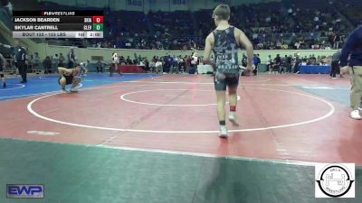 123 lbs Round Of 32 - Jackson Bearden, Skiatook Bulldog Wrestling vs Skylar Cantrell, Cleveland