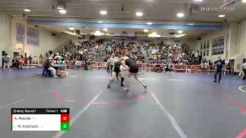 170 lbs Champ. Round 1 - Mina Espinoza, Upland vs Alexa Macias, Hesperia