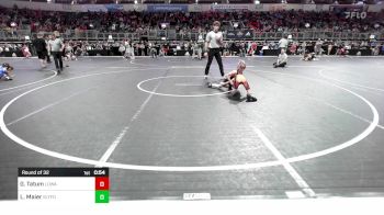 70 lbs Round Of 32 - Gabriel Tatum, Lion's Den Wrestling Academy vs Luke Maier, SlyFox Wrestling Academy