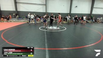 138 lbs Quarterfinal - Cole Borden, Reality Sports Wrestling Club vs Liam Land, CNWC Concede Nothing Wrestling Club