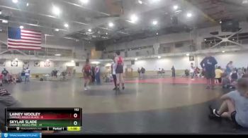 152 lbs Round 2 (4 Team) - Skylar Slade, Charlies Angels Pink vs Lainey Wooley, Charlies Angels Black