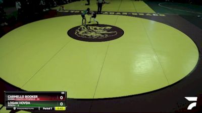 65 lbs Placement (4 Team) - Logan Hovda, Roseau vs Carmello Booker, Dassel-Cokato-Litchfield