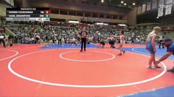 83 lbs Quarterfinal - JaKel Ziegenfuss, Springdale Youth Wrestling Club vs Korbin Churchman, Paris Wrestling Club