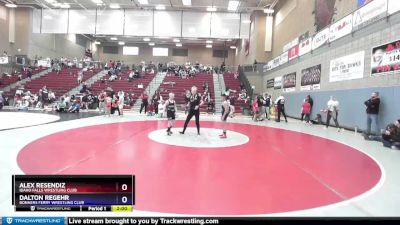 82 lbs Round 2 - Alex Resendiz, Idaho Falls Wrestling Club vs Dalton Regehr, Bonners Ferry Wrestling Club