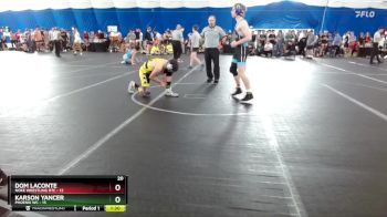 132 lbs Round 4 (8 Team) - Dom Laconte, Noke Wrestling RTC vs Karson Yancer, Phoenix WC