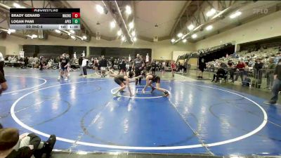 97 lbs Rr Rnd 8 - Brady Genard, Mat Assassins Black vs Logan Pami, Apex MS