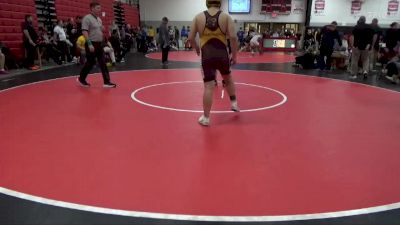 215 lbs Cons. Round 1 - Kaden Miller, Van Buren County vs Owen Ferch, Mount Pleasant