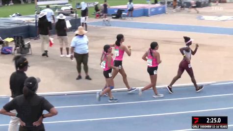 Youth Girls' 3k Race Walk, Finals 1 - Age 15-16