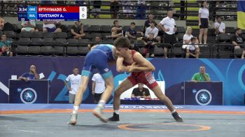 55 kg 1/8 Final - Grigorios Efthymiadis, Greece vs Antoan Tsvetanov, Bulgaria