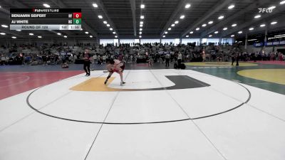 113 lbs Round Of 128 - Benjamin Seifert, NY vs Aj White, NC