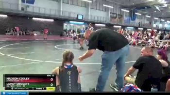 155 lbs Round 3 (10 Team) - Madison Cooley, Strong House vs Lainey Driggett, Big Money Movin