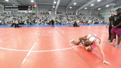 160 lbs Rr Rnd 2 - Leighton Waite, LAW Red - HSB vs Isaiah McDaniel, MetroWest United Lightning - HSB
