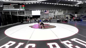 133 lbs Cons. Round 3 - Triston Woodard, Greensboro vs Griffin Norwalt, Castleton