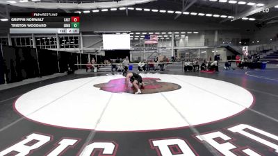 133 lbs Cons. Round 3 - Triston Woodard, Greensboro vs Griffin Norwalt, Castleton