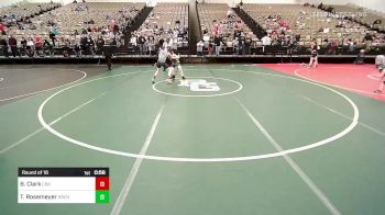 93-J lbs Round Of 16 - Bryson Clark, Central Bucks K-8 vs Tristan Rosemeyer, Orchard South WC