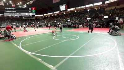 102 lbs Cons. Round 2 - Wyatt Fox, TST1 vs Eli Snyder, STC2