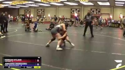 98 lbs Finals (2 Team) - Morgan Hyland, The Hunt vs Adrianna DiGregorio, MGW- Bangster Berry