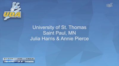 University of St. Thomas [2026 Division I - Jazz Finals] 2026 UCA & UDA College Cheerleading and Dance Team National Championship