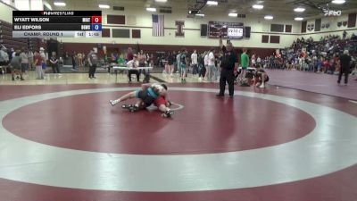 144.5-155 lbs Champ. Round 1 - Wyatt Wilson, Mission Athletics vs Eli Edfors, Big Game Wrestling Club