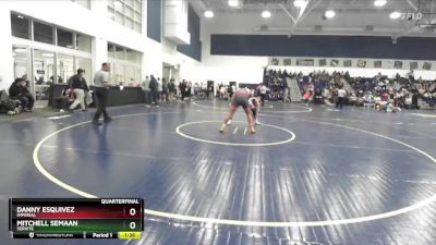 190 lbs Quarterfinal - Mitchell Semaan, Servite vs Danny Esquivez, Imperial