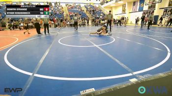 73 lbs 3rd Place - Demitri Strange, Woodland Wrestling Club vs Ryker Roedenbeck, Tahlequah Wrestling Club