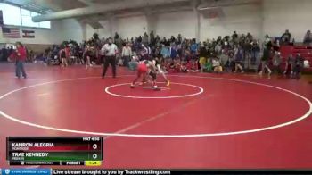 120 lbs Champ. Round 2 - Trae Kennedy, Meeker vs Kamron Alegria, Montrose