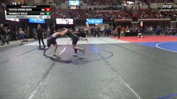 127 lbs Round 3 - Olyvia Keierleber, Darkhorse Wrestling Club vs Isabella Valle, Bearcats Wrestling Club Helena
