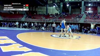 175 lbs Round 3 (4 Team) - David Holt, Crismon High School vs Cale Oborny, Seward