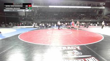 135 lbs Cons. Semi - Karianna Delgado, Inderkum vs Jayda VanSteenberge, Lodi