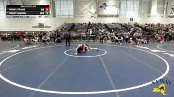 138 lbs Cons. Round 2 - Robby Gibeau, Warrior Warehouse Wrestling vs Israel Frank, Geneva Wrestling Club