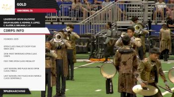 Gold "THE DEMON BARBER OF FLEET STREET" Multi Cam at 2025 DCI Southwestern Championship pres. by Fred J. Miller