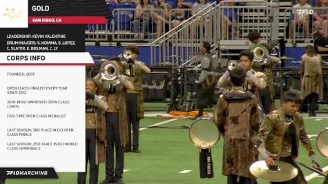 Gold "THE DEMON BARBER OF FLEET STREET" Multi Cam at 2025 DCI Southwestern Championship pres. by Fred J. Miller