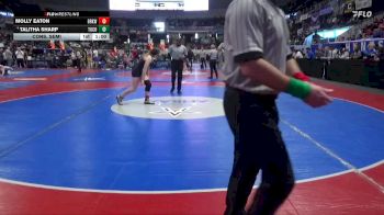 6-7A 145 Cons. Semi - Talitha Sharp, Tuscaloosa County vs Molly Eaton, Brookwood Jr-Sr