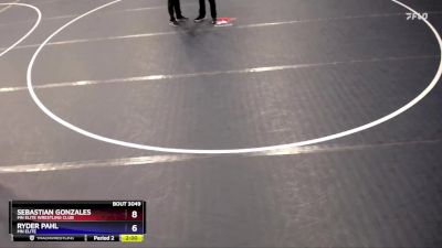 82 lbs Cons. Round 1 - Ryder Pahl, MN Elite vs Sebastian Gonzales, MN Elite Wrestling Club