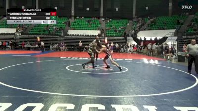 5A 150 lbs Cons. Round 2 - Terence Swain, Lincoln vs Antonio Gonzalez, Saint Clair County