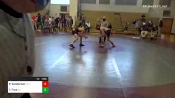 126 lbs Consolation - Paul Sanderson, East Pennsboro vs Tyler Frye, Big Spring