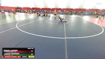 112-113 lbs Round 2 - Ronan Landers, Cambridge-Isanti vs Landon Swanson, Little Falls