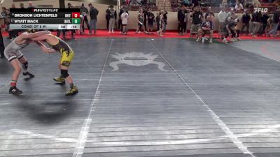 95_B lbs Consi Of 8 #1 - Bronson Lichtenfels, United vs Wyatt Mack, Butler