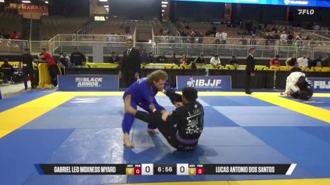Lucas Antonio Dos Santos vs Gabriel Leo Moxness Myard 2025 Pan Jiu Jitsu IBJJF Championship