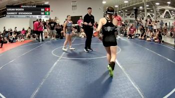 118 lbs Round 3 (6 Team) - Alaina Roffers, Girls With Grit vs Samantha Ridel, Pride WC