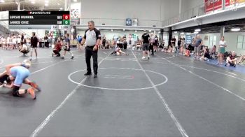 92 lbs Round 3 (6 Team) - Lucas Kunkel, Mavericks vs James Chiz, Broad Axe White