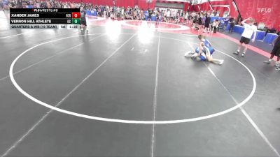 120 lbs Quarters & Wb (16 Team) - Xander James, Franklin Central Flashes A vs Vernon Hill Athlete, Grayslake Central