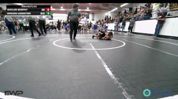 70 lbs 3rd Place - Waylon Murphy, Salina Wrestling Club vs Edward Ledbetter, Muskogee Rougher Youth Wrestling
