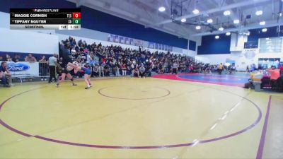 115 lbs Semifinal - Maggie Cornish, Tesoro vs Tiffany Nguyen, Santa Ana