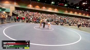 120 lbs Champ. Round 2 - Maliya McCoy, Casa Grande vs Maya Fiodorova, Reed