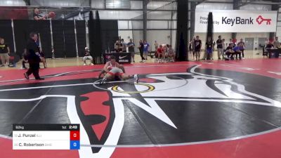 92 kg Round Of 32 - Jackson Punzel, Illinois vs Cole Robertson, Ohio Regional Training Center